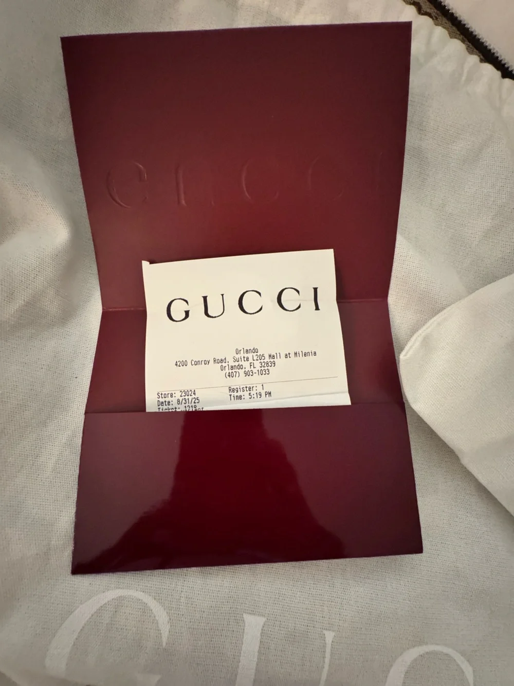 Gucci B Medium Shoulder Bag 817420 | Cruise 2025 Collection | Box, Dust Bag - Picture 14 of 15